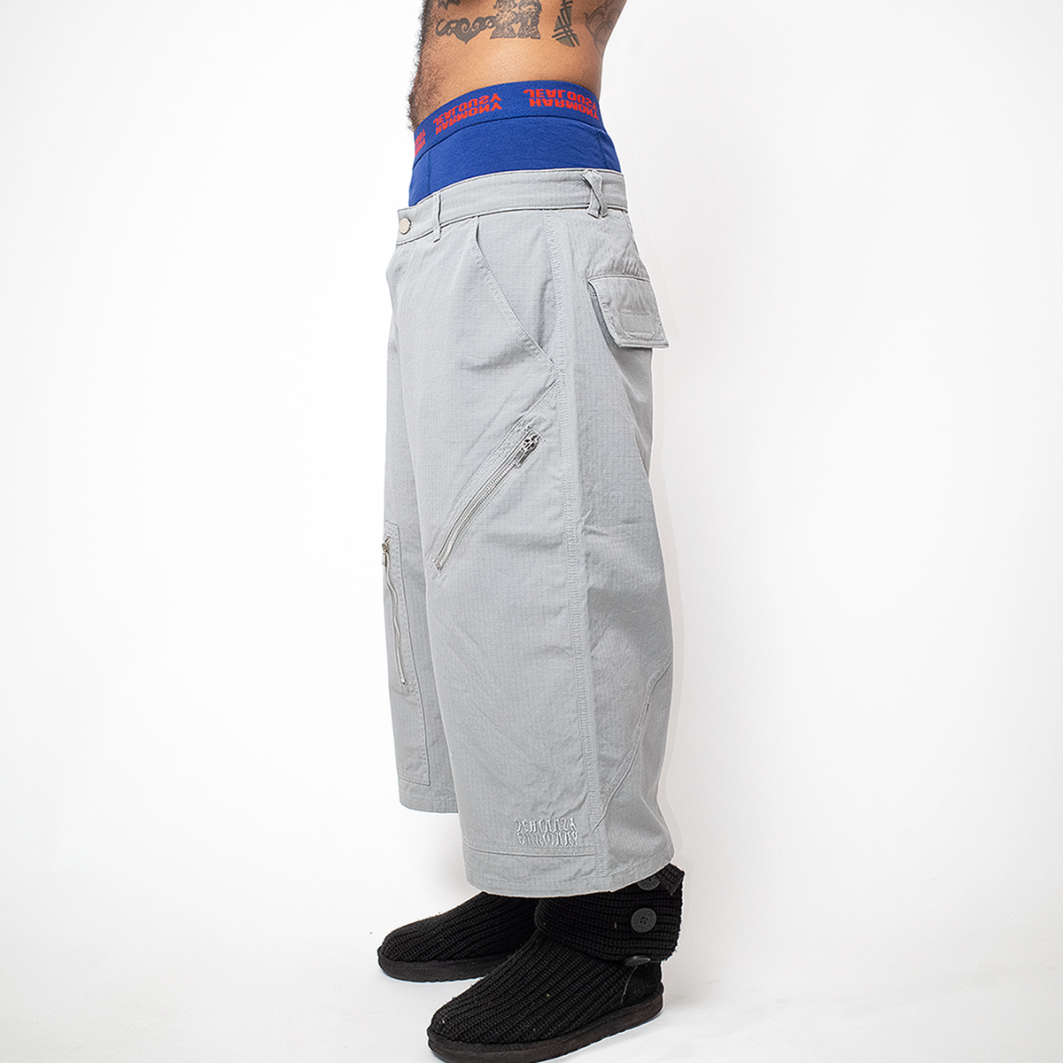 3/4 Cargos - Zinc Grey
